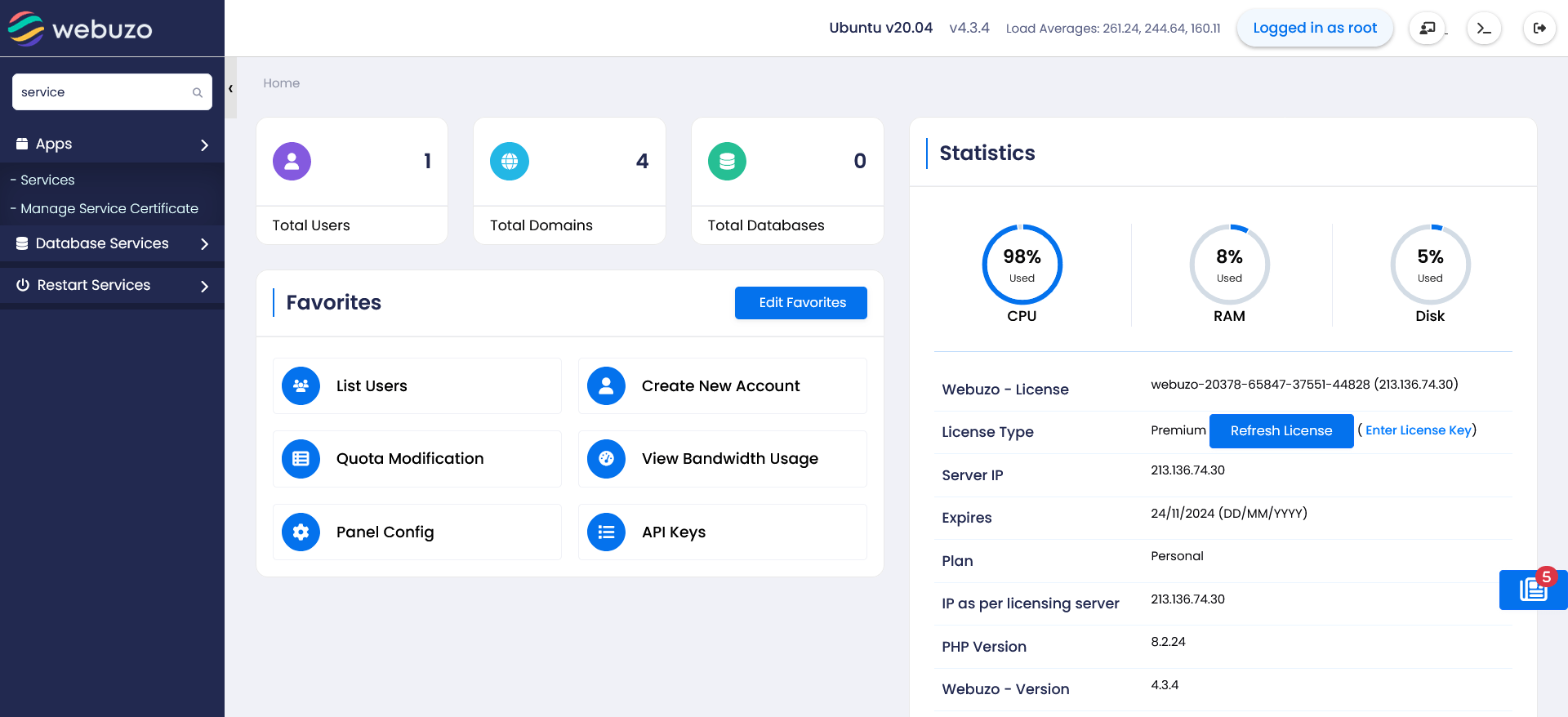 Server Management